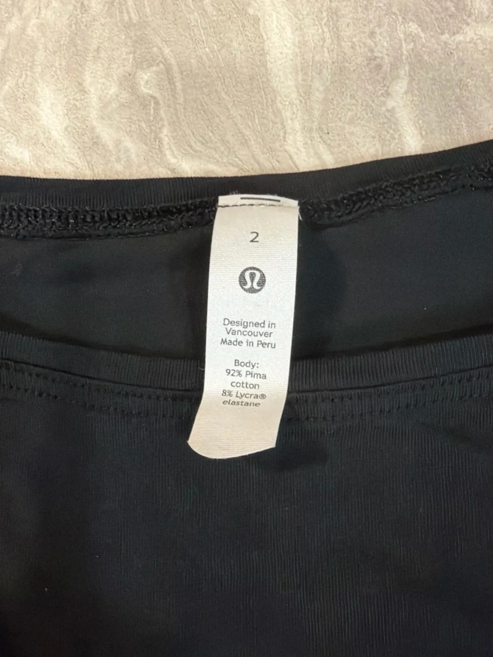lululemon athletica Long-Sleeve Crew Top - Black